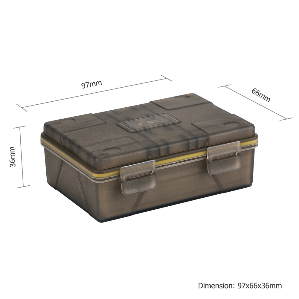 Kiwifotos Hộp Đựng Pin Máy Ảnh & Hộp Đựng Thẻ Nhớ SD XQD Micro SD Cho Pin Sony NP-FW50 NP-FZ100 NP-W126S NP-T125 NP-W235 LP-E6 LP-E6N LP-E8 LP-E17 EN-EL14A EN-EL15 BLN-1 DMW-BLF19 DMW-BLG10 DMW-BLC12
