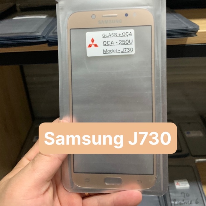 Kính ép liền keo điện thoại samsung J730 / J7 pro
