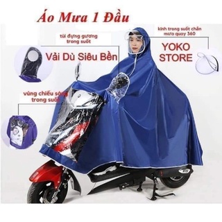 ÁO MƯA PHẢN QUANG 1 ĐẦU