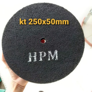 Bánh nỉ xám đánh bóng PM 250x50x16mm(10x2")