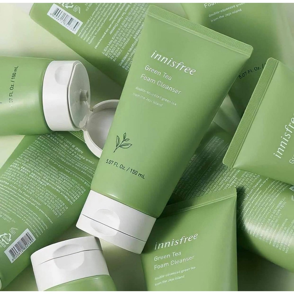 Sữa Rửa Mặt Trà Xanh Green Tea Cleansing Foam (mẫu mới) | BigBuy360 - bigbuy360.vn