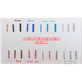 Hạt đá pha lê trang trí