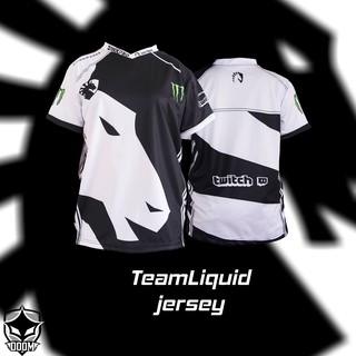 Áo thun Jersey Liquid Đen