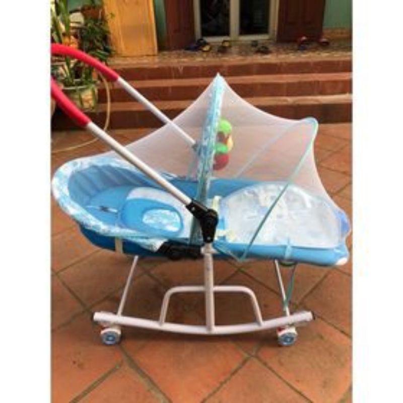 Màn chống muỗi cho bé dùng cho ghế rung, nôi rung