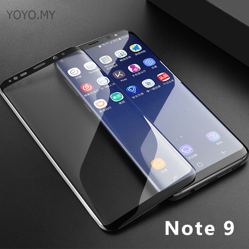 Kính cường lực bảo vệ màn hình cho Samsung Galaxy Note 9 8 S10 S9 S8 Plus S7