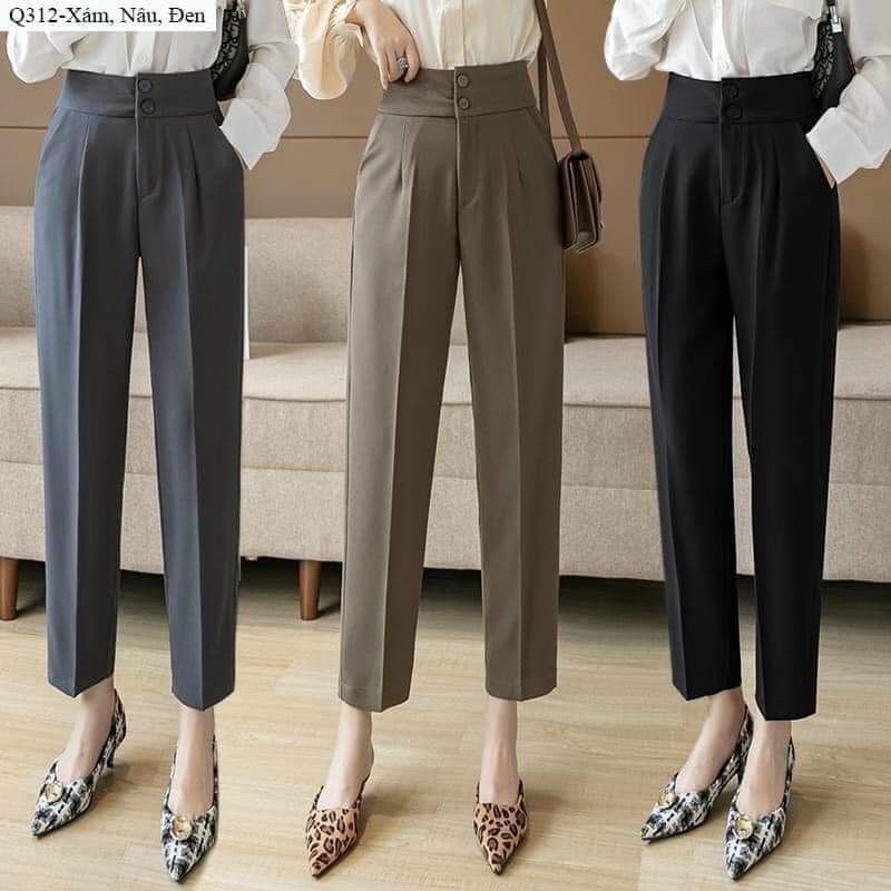 (M 48 )QUẦN BAGGY CẠP 2 KHUY _ QUẦN TÂY CÔNG SỞ