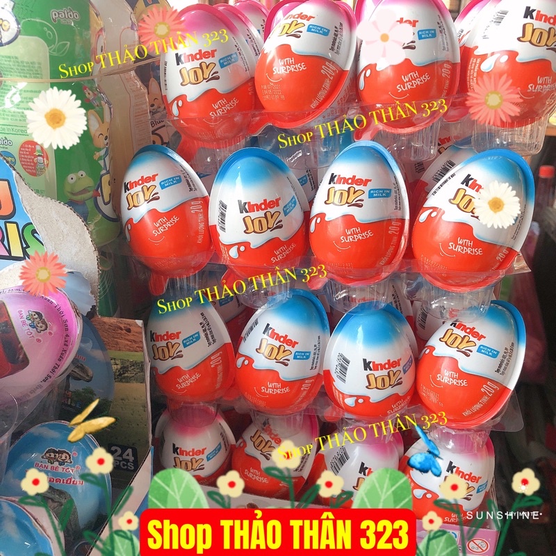 Trứng Kinder Joy - Trứng Bất Ngờ (Màu Hồng, Màu Xanh)-HÀNG NHẬP 100% CHÍNH HÃNG