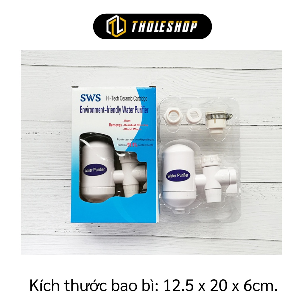 Bộ Lọc Nước - Đầu lọc nước tại vòi Water Purifier làm sạch nước - lõi lọc 4 cấp độ 2643