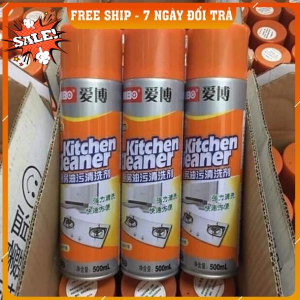 [FREESHIP TOÀN QUỐC] CHAI XỊT BỌT TUYẾT NHÀ BẾP KICHEN CLEANER ĐÁNH BAY DẦU MỠ VÀ VẾT BẨN