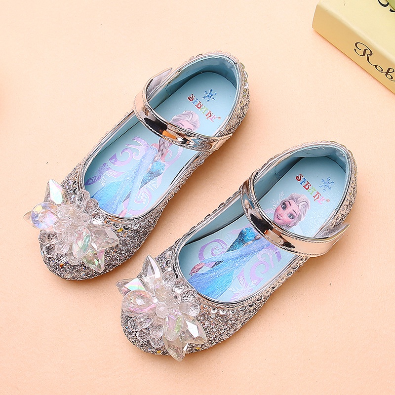 Giày mùa hè hoạt hình công chúa Elsa cho bé gái 2 - 12 tuổi