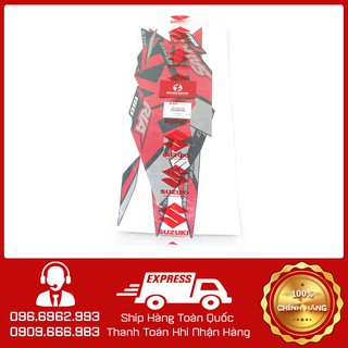 Tem Đỏ Đen Xám 2020 Satria FI Raider FI F150 68019-12KC0-40X