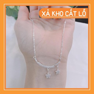 Giá ctv dây chuyền nữ liền mặt bạc ta mẫu mới