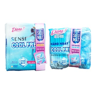 Combo 12 gói BVS sensi cool fresh(6g SMC+6g Hằng ngày)