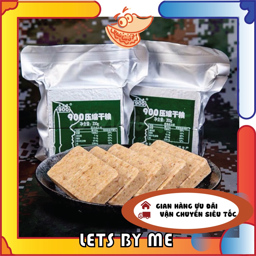 Lương khô trung quốc quân đội siêu ngon, bổ sung năng lượng Date mới LETS BITE ME