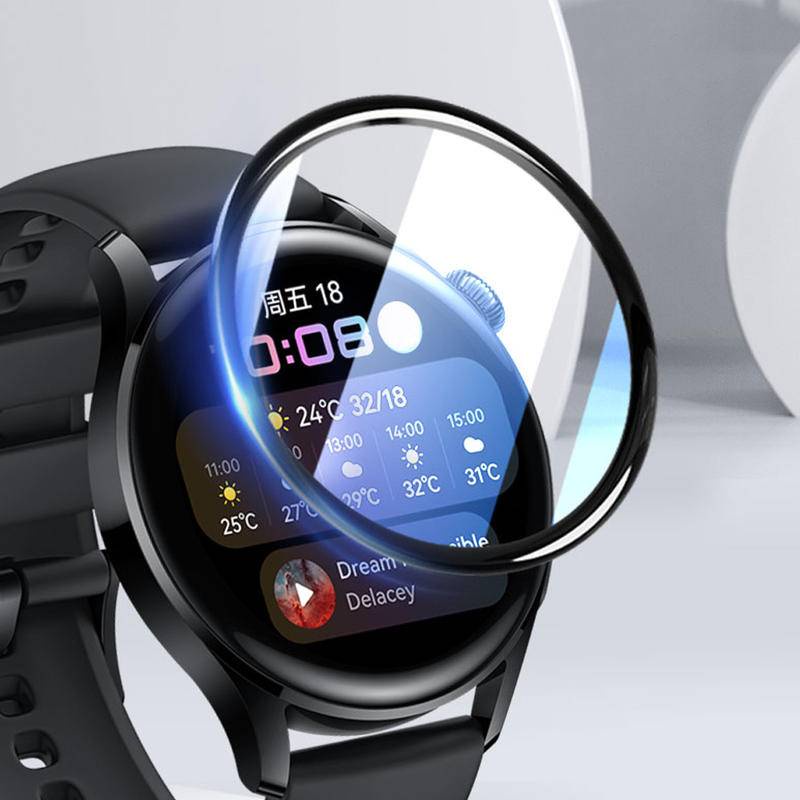 Kính Cường Lực Bảo Vệ Màn Hình Cong Cho Huawei watch 3 pro GT2 GT3 42mm 46mm GT2e Gtrunner Huawei Honor Magic2 GS3
