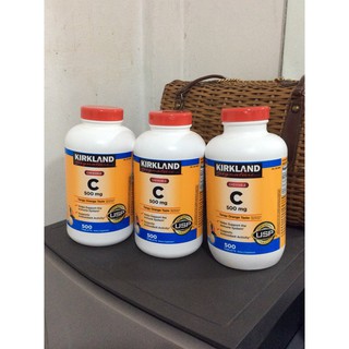 Viên Ngậm KIRKLAND 🍊 Signature Chewable Vitamin c 500 mg