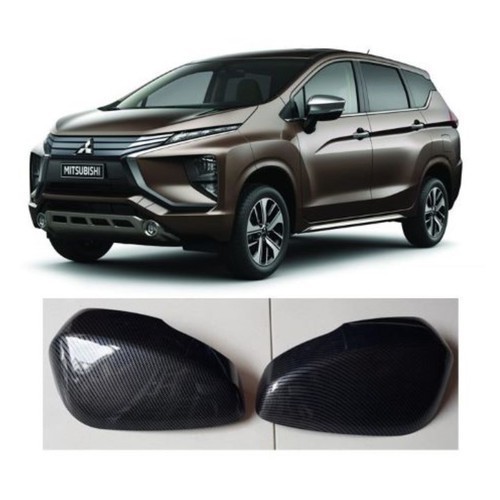 Bộ 2 ốp gáo gương xe Xpander 2018 2019 2020 2021 2022 2023  mẫu CARBON