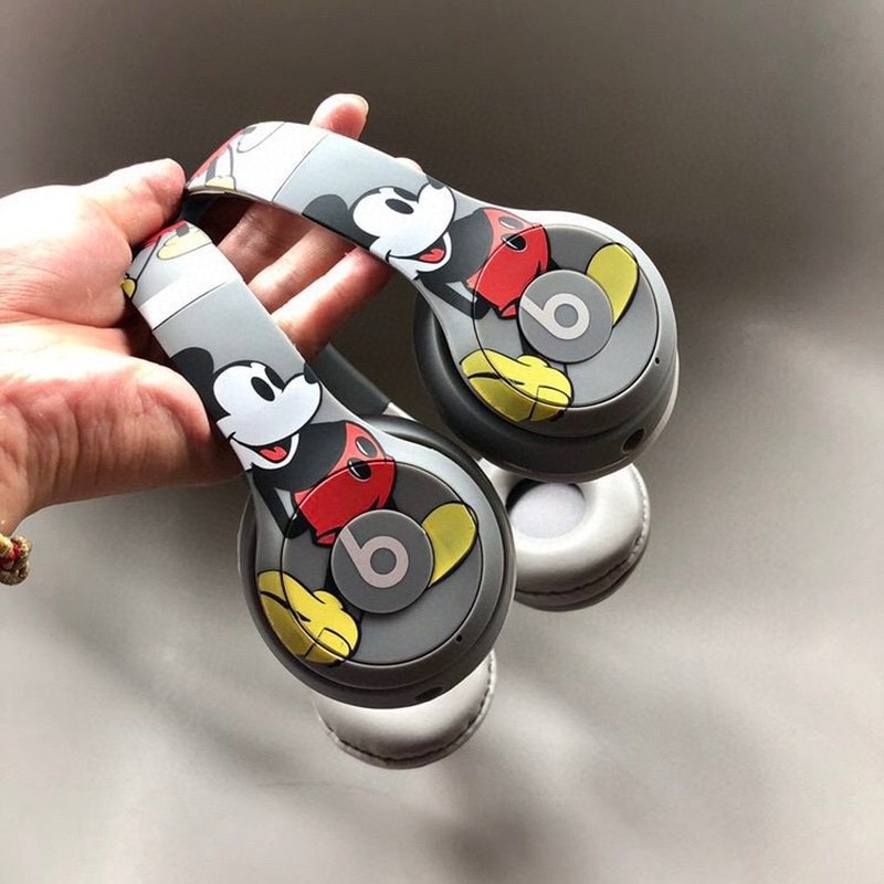 DISNEY Tai Nghe Nhét Tai Hình Chuột Mickey Dễ Thương