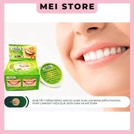Bột Tẩy Trắng Răng Green Herb Herbal Clove Toothpaste Thái lan