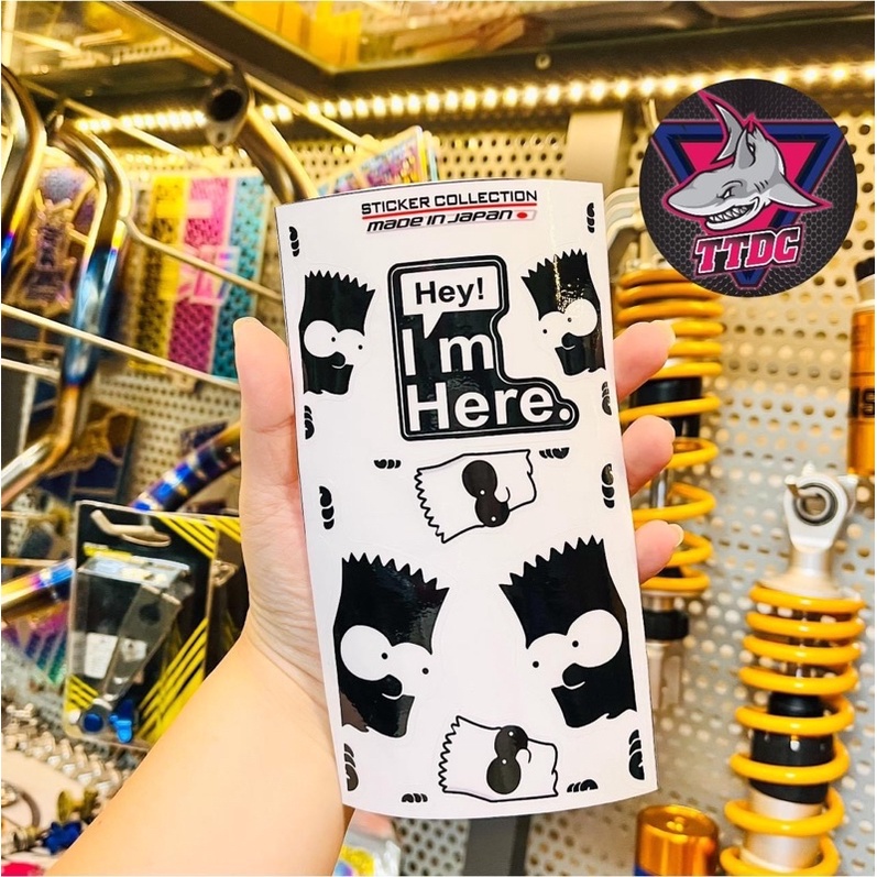 Tem Set in Trong Mẫu Simpson ✌