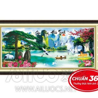 Tranh thêu 5d phong cảnh 53352