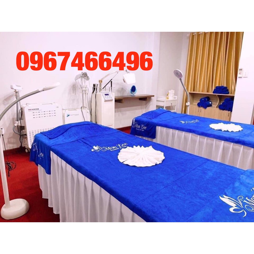 Khăn trải giường spa 🌸MỀM MẠI🌸 Khăn đắp người spa chất liệu Microfiber hàng tiêu chuẩn xuất Nhật kt 90 x 190cm