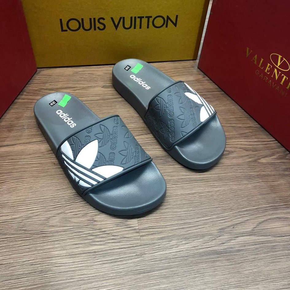 🔥HÀNG CAO CẤP🔥Dép adidas, Dép quai ngang nam họa tiết 3 lá chìm siêu đẹp và cao cấp