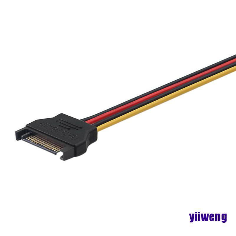 Cáp Chuyển Đổi Sata Sang Molex 6-inch