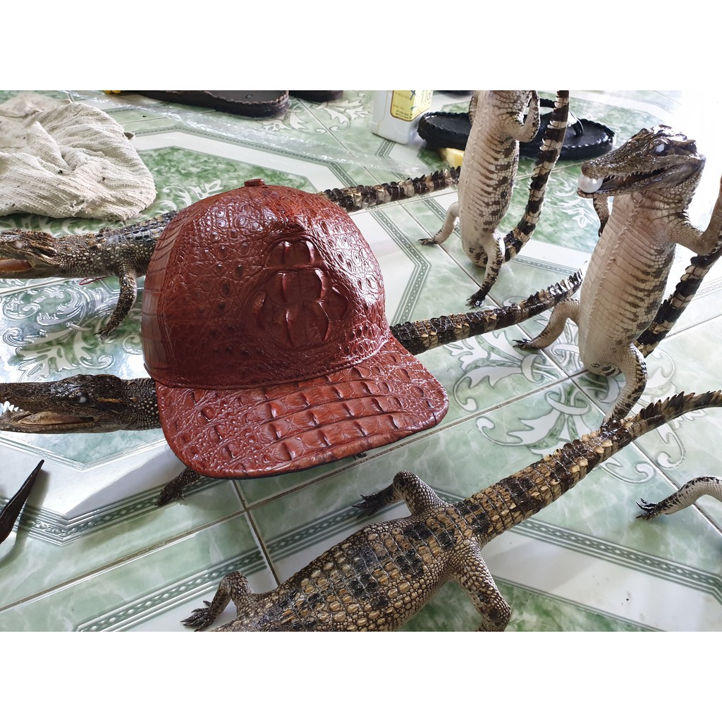 Nón da Cá Sấu cao cấp - Bán lẻ với Giá Sỉ