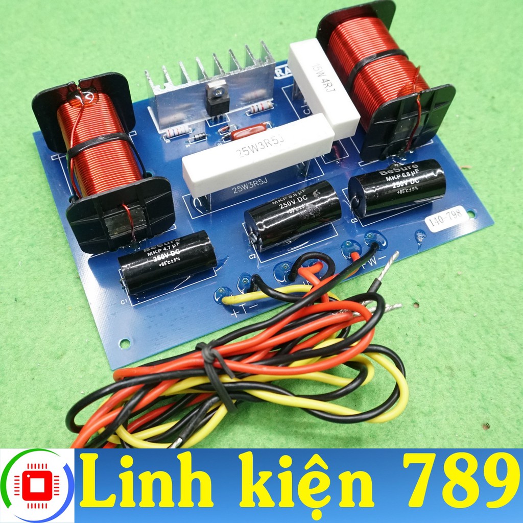 Phân tần loa V14 Full đơn bass 25 - 40 (2.5 - 4 tấc )