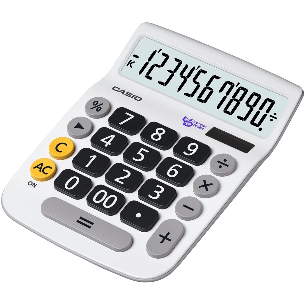 [Hàng Nhật Nội Địa] Máy tính đơn giản Casio 10 chữ số nút ấn to DU-10A-N