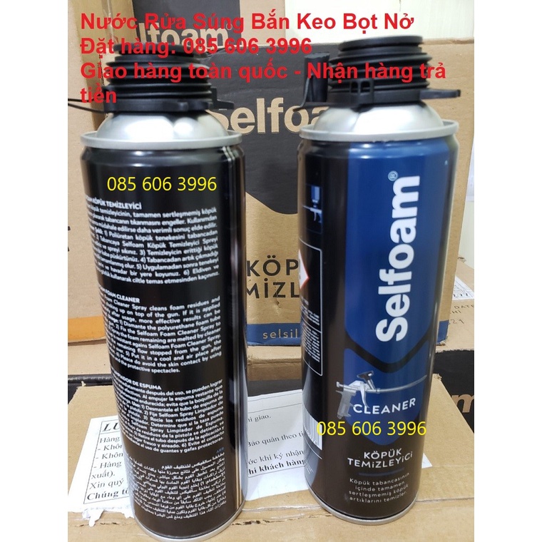 Nước rửa súng bắn keo bọt nở foam