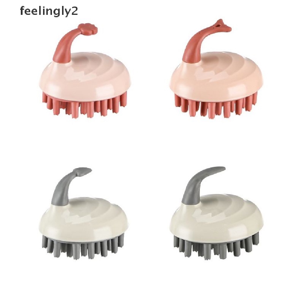 1 Lược Silicone Mát Xa Da Đầu Chống Ngứa Khi Tắm