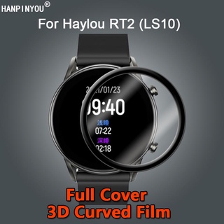 Kính Cường Lực 3D Bảo Vệ Màn Hình Cho Đồng Hồ Thông Minh Haylou RT2 / LS10 GS / LS09A