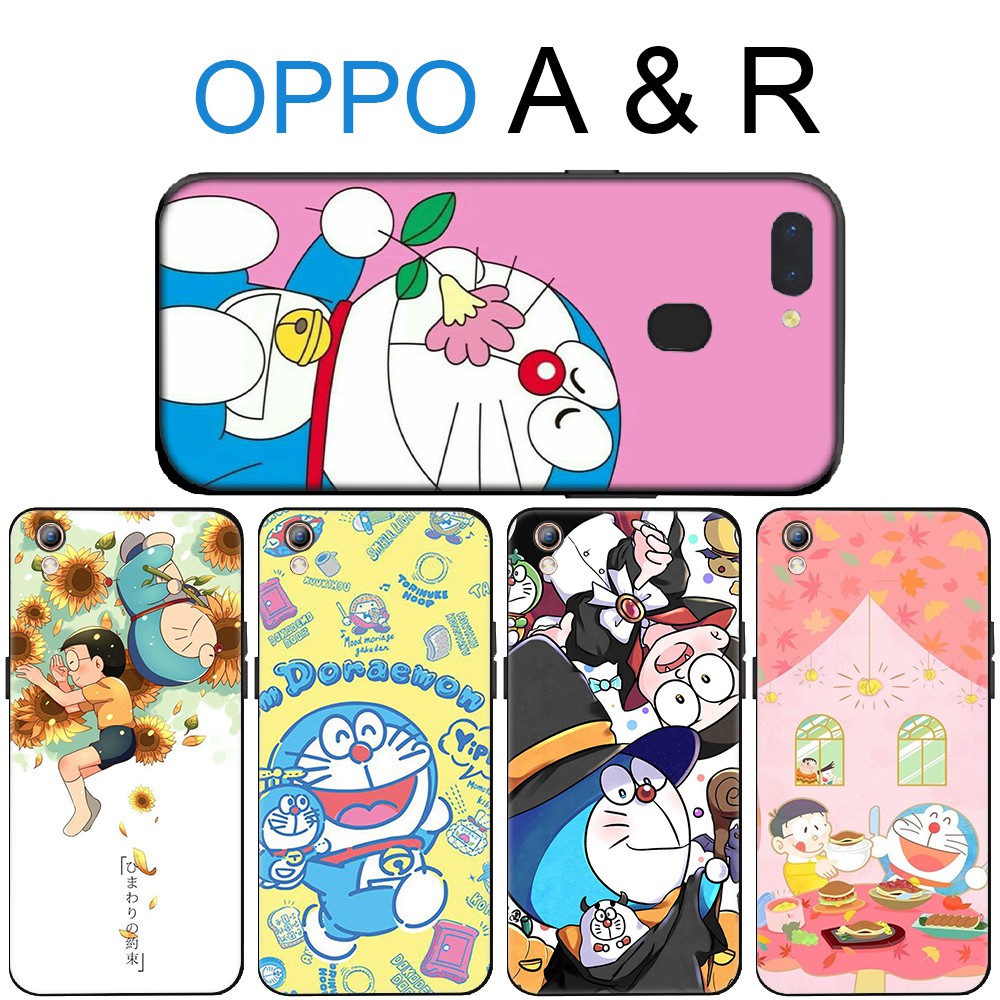 Ốp Lưng Hình Doraemon Đáng Yêu Cho Oppo F9 F7 F5 A73 A83 A1 A77 F3 A59 F1S A5S A39 A57 A37 Neo 9 A3S A5 Md110