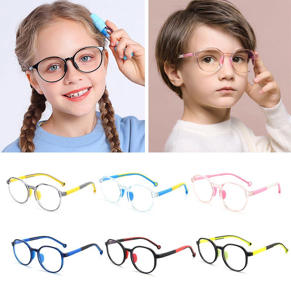 Mắt Kính Siêu Nhẹ Bảo Vệ Mắt Khi Đi Học / Trực Tuyến Cho Bé