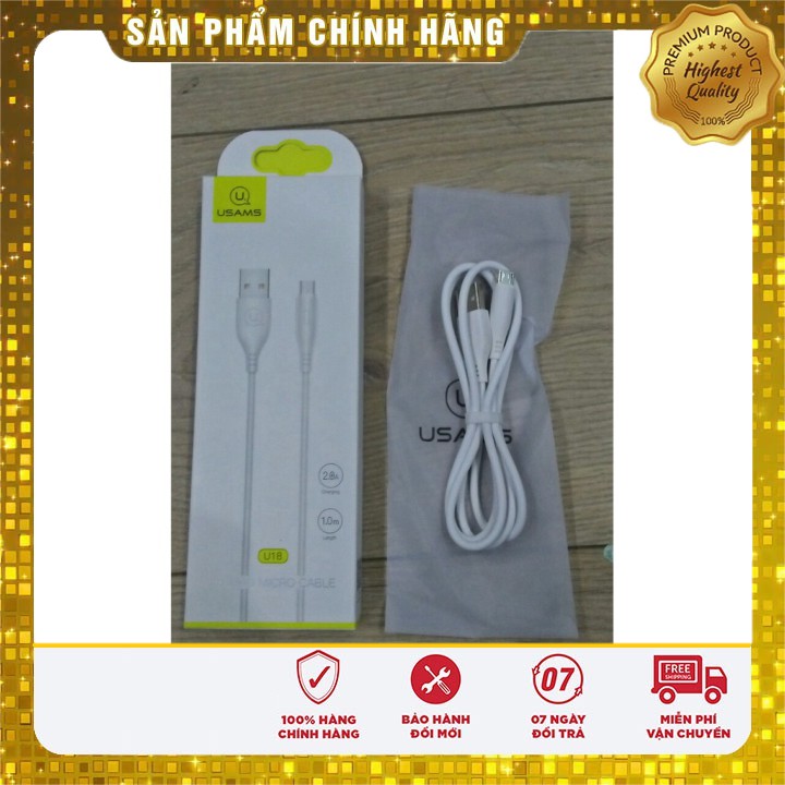 [ Rẻ & Bền ] Cáp sạc đầu Micro usb U18-SJ268