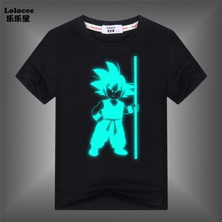 Áo thun hình Dragon Ball Z ngắn tay cho bé đơn giản