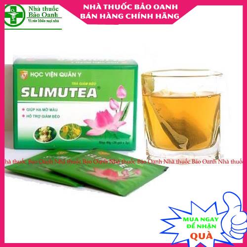 Trà giảm cân Slimutea hộp 20 gói - Chính hãng Học viên quân y, giảm cân an toàn hiệu quả