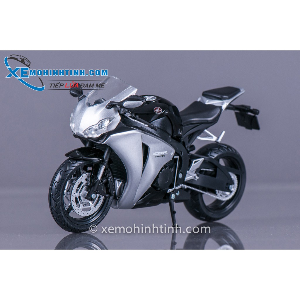 XE MÔ HÌNH HONDA CBR1000RR 1:12 JOYCITY (BẠC)