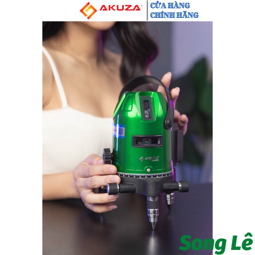 [HCM] MÁY CÂN MỰC LASER AKUZA AK-686D - MÁY BẮN CỐT, ĐÁNH THĂNG BẰNG LASER 5 TIA XANH FULL PHỤ KIỆN