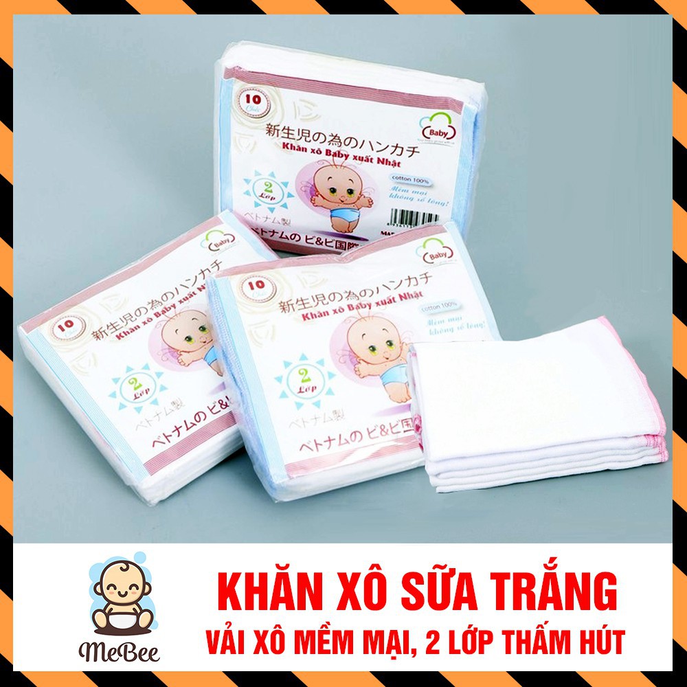 Sét 10 Khăn xô ♥️FREESHIP♥️ xuất Nhật cao cấp 2 lớp