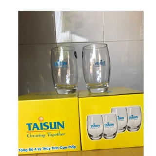 Bộ 4 ly thuỷ tinh cao cấp