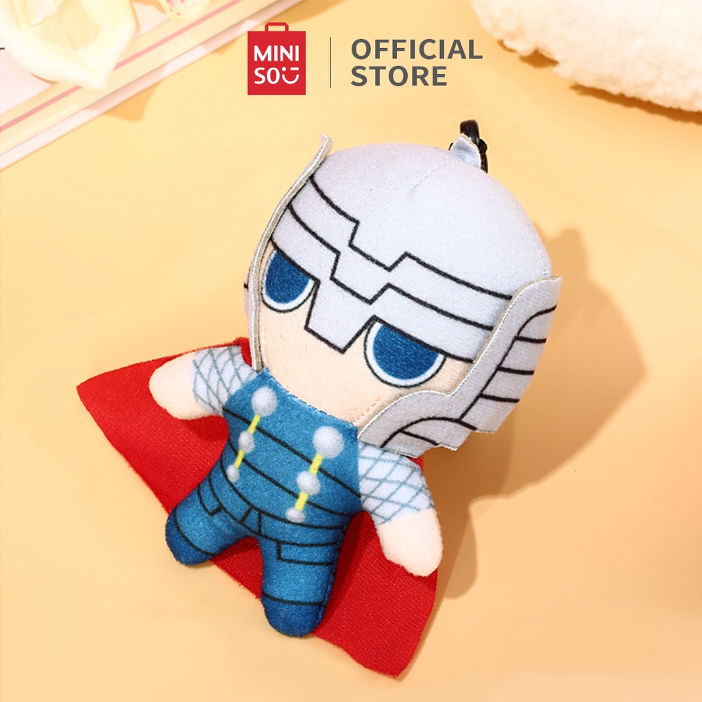 [Mã LIFECPMALL giảm 12% đơn 250K] Đồ chơi nhồi bông Miniso hình Thor Marvel (Xám) - Hàng chính hãng