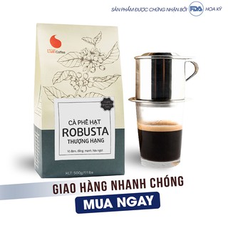 Cà phê ngon Thượng hạng Light Coffee, gu đậm cho người sành cà phê  Gói 500g