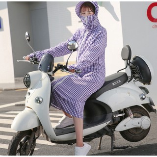 Áo chống nắng toàn thân chống tia UV kèm mũ