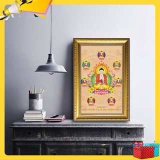 Tranh thờ - Phật Dược Sư - Tranh Phật đẹp W616