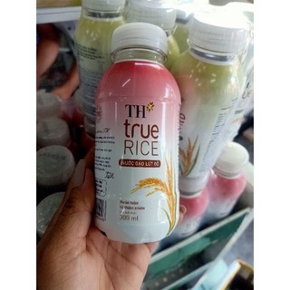 THÙNG NƯỚC GẠO RANG/ GẠO LỨT ĐỎ TH TRUE RICE (300ml*24 chai)