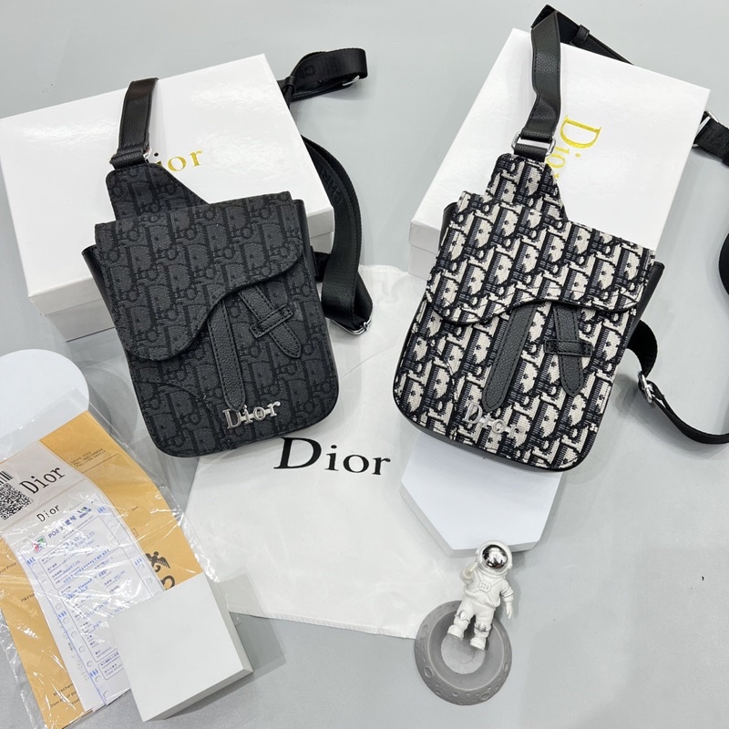 Túi Chéo Dior vải dệt cao cấp- Túi chéo nam nữ