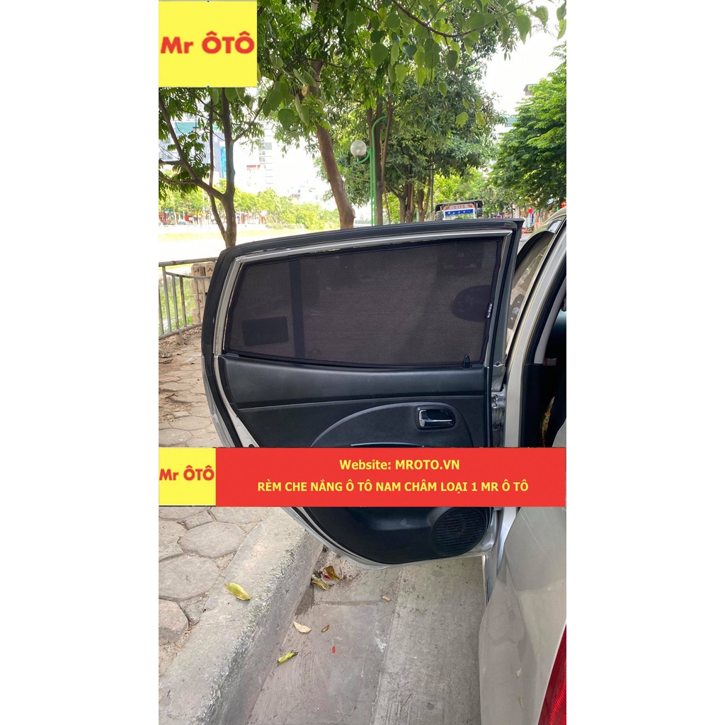 Rèm Che Nắng chống UV Xe Kia Morning 2006-2011 Hàng Loại 1 MR.ÔTÔ -Bảo Hành 2 Năm